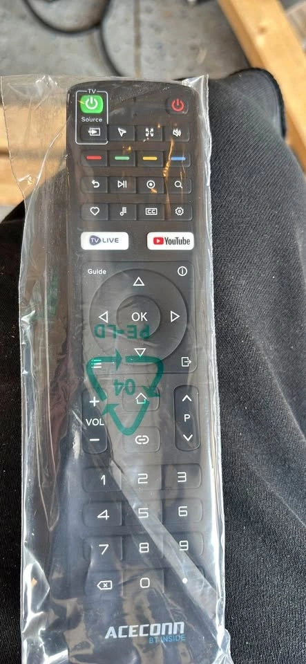 Brand new Aceconn tv box replacement remote control Bluetooth