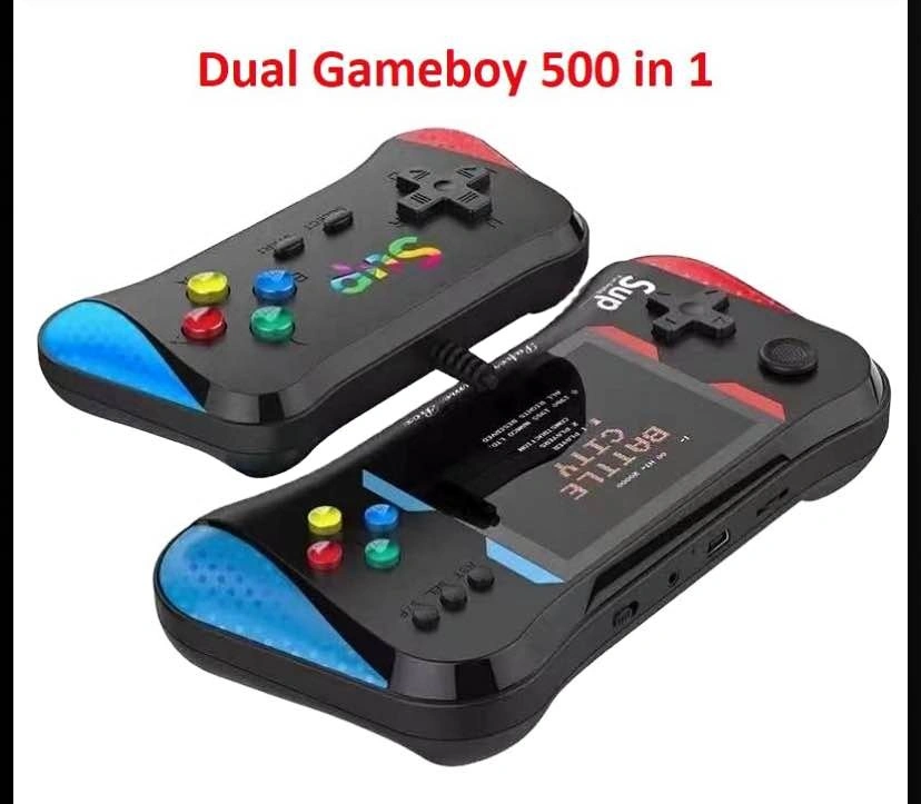 Brand new Super Game Box 500 in 1 Dual Player Console