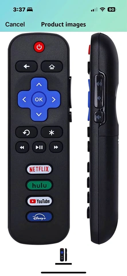 Brand new Replacement remote controller for TCL Roku TV
