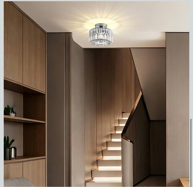 Crystal chandelier ceiling light fixtures Brand new