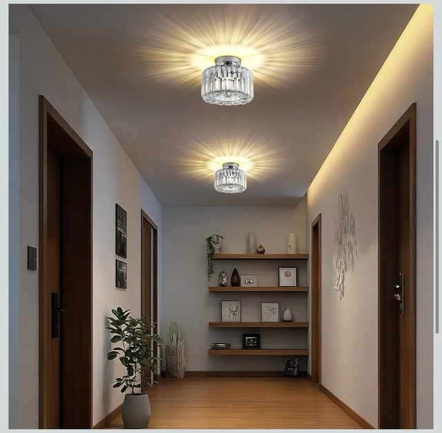 Crystal chandelier ceiling light fixtures Brand new - photo 2