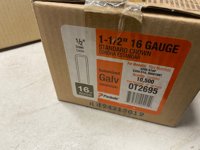 Paslode 1-1/2” 16g 10,500 crown staples - photo 4