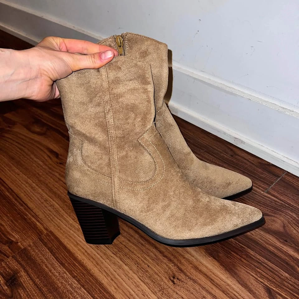 NEW ASOS Western Cowboy Ankle Boots – Size 11 / EU 42