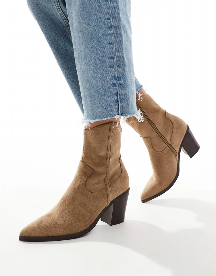 NEW ASOS Western Cowboy Ankle Boots – Size 11 / EU 42 - photo 3