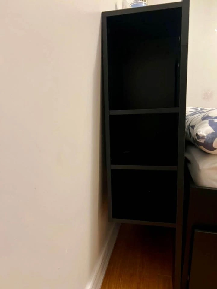 BRIMNES Full bed frame + storage headboard - photo 3