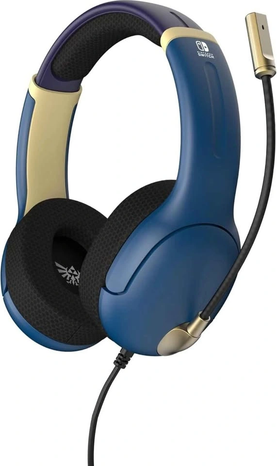 PDP AirLite Wired Stereo Gaming Headset Zelda Hyrule Blue - photo 5