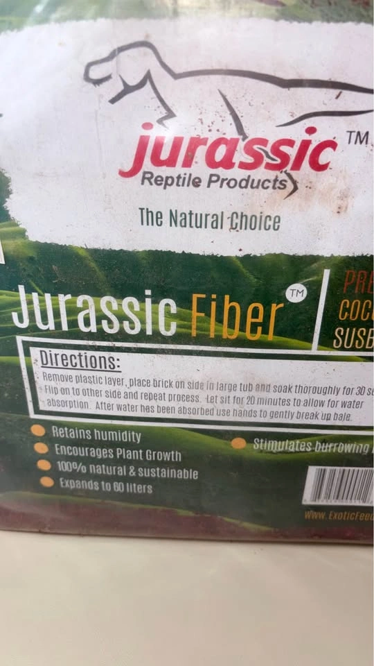 COCONUT bedding, Substrate, 100% natural, for burrowing - photo 4