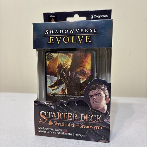 NEW! Shadowverse: Evolove Starter Deck #4 WRATH OF THE GREATWYRM