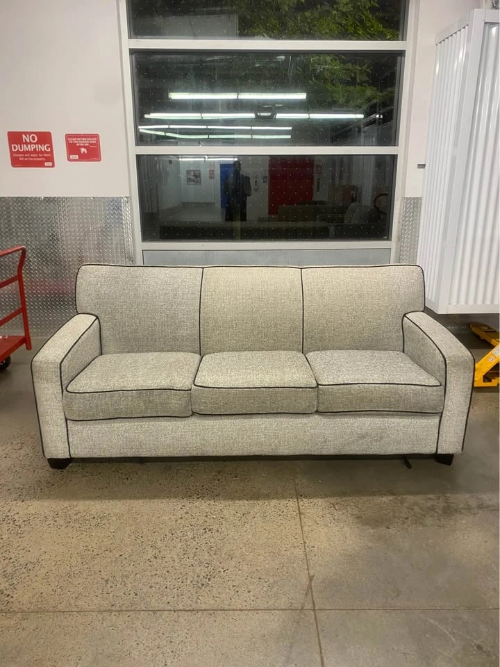 (Free Delivery) Grey 3 Seater Sofa Couch - photo 2