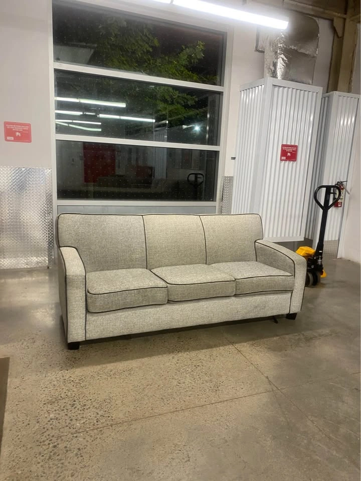 (Free Delivery) Grey 3 Seater Sofa Couch - photo 3