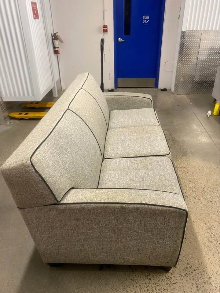 (Free Delivery) Grey 3 Seater Sofa Couch - photo 4