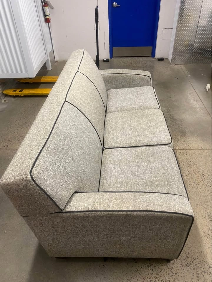 (Free Delivery) Grey 3 Seater Sofa Couch - photo 5