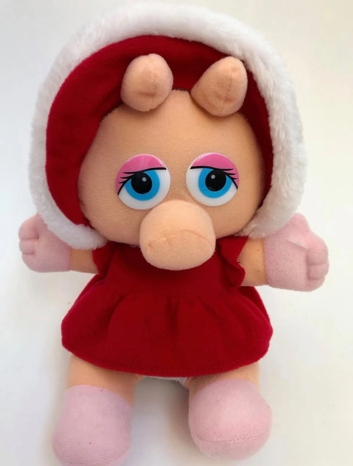 VINTAGE MISS PIGGY doll, Henson 1987 collectible