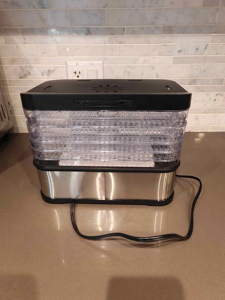 5-Tray Food Dehydrator Machine with Digital Timer & Thermostat - photo 3