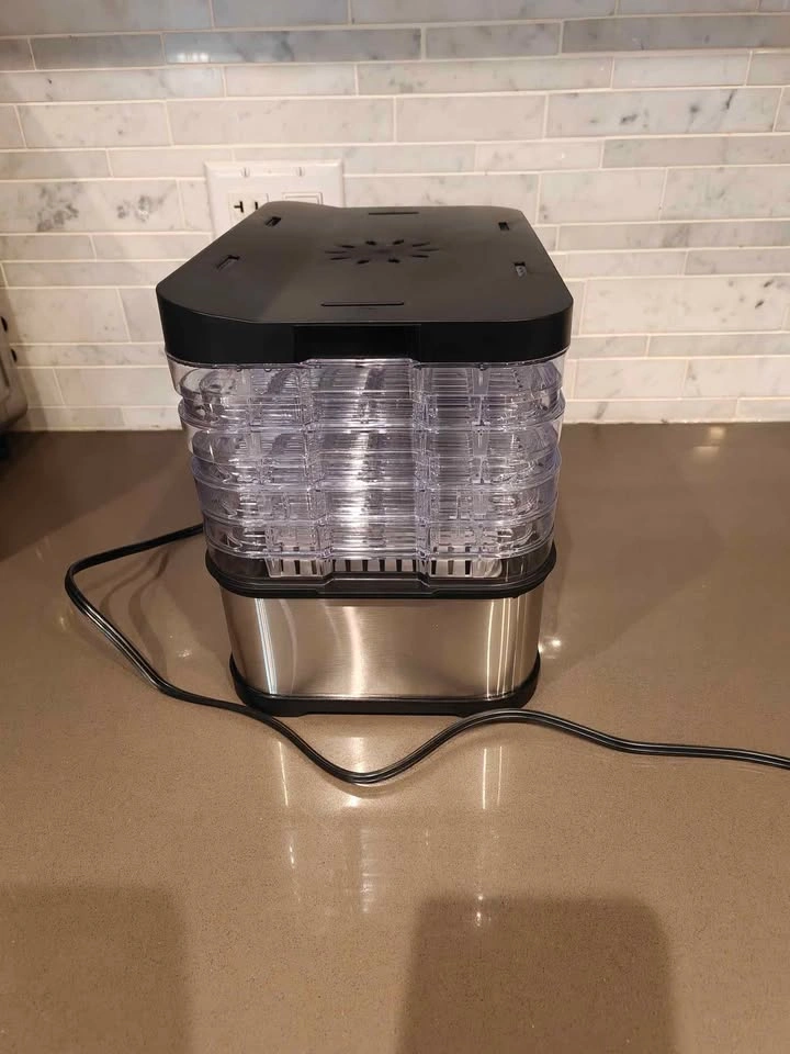 5-Tray Food Dehydrator Machine with Digital Timer & Thermostat - photo 4