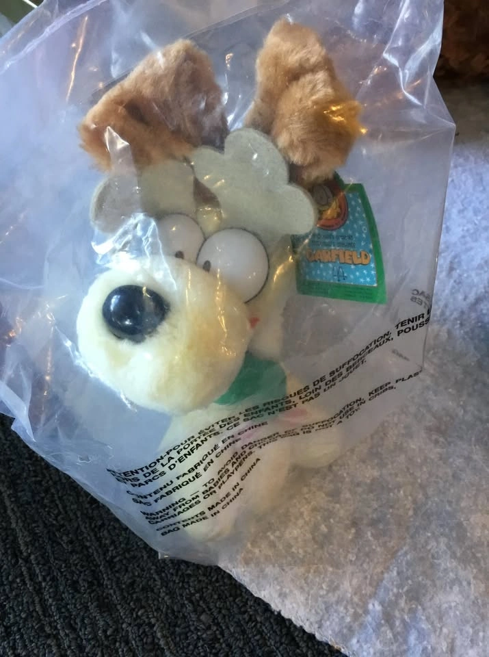 VINTAGE 1990s Sealed Tweety Bird and Odie Dog Toys - photo 3