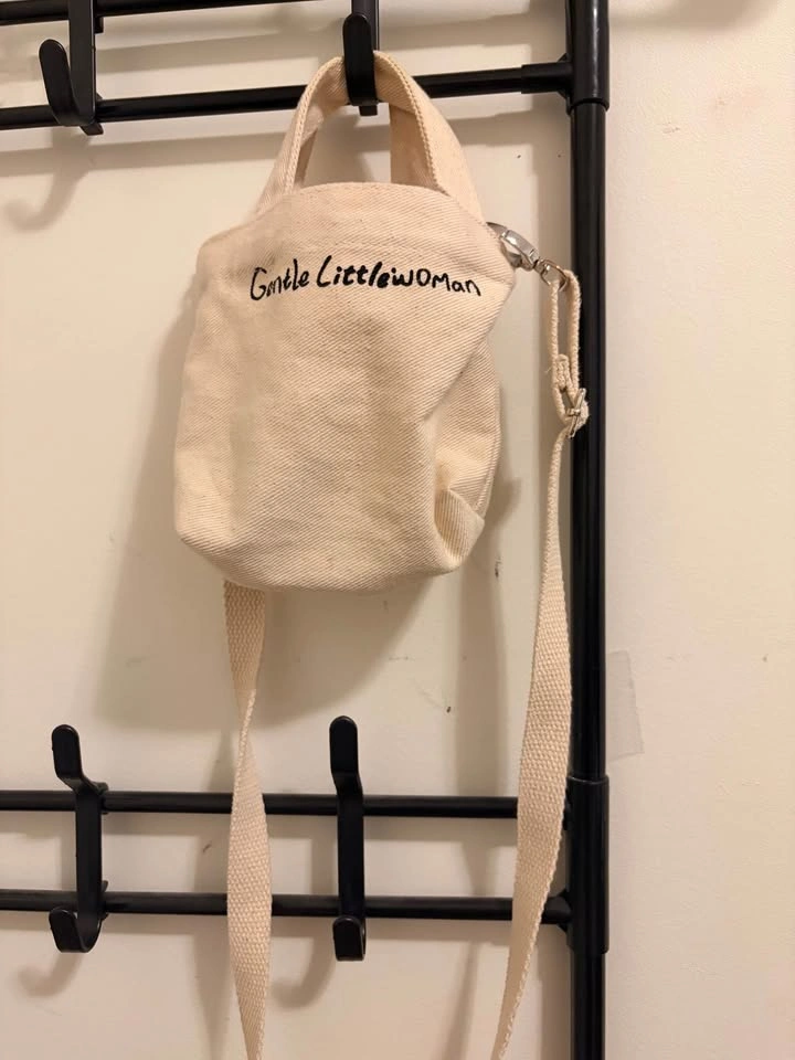 Gentle Little Woman Micro Canvas Bag - photo 2