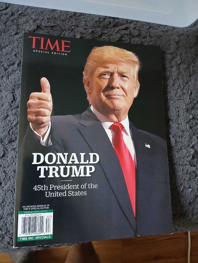 Trump Time Magazine 2016