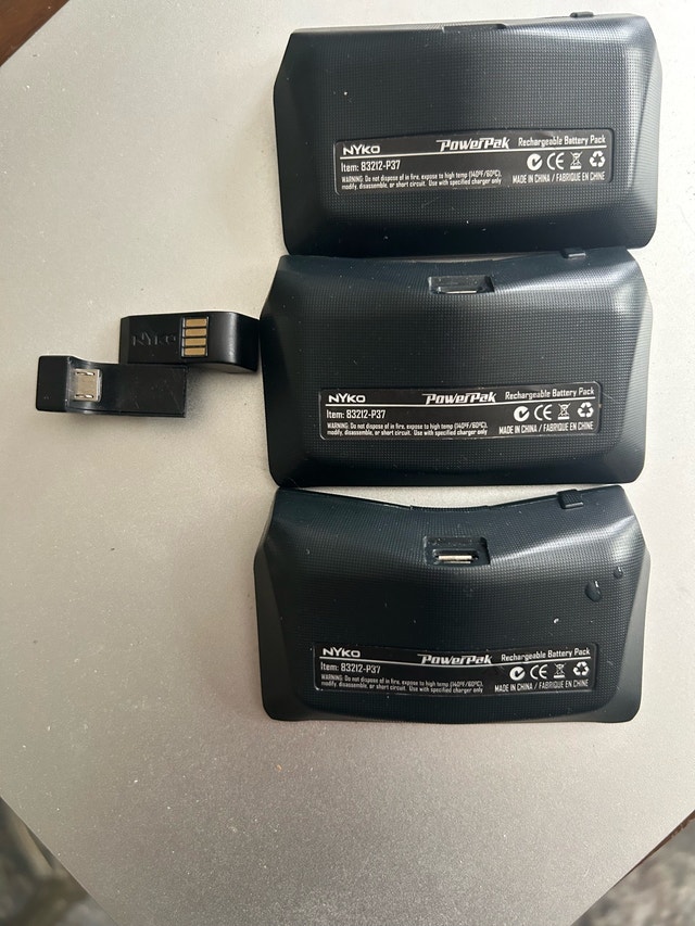 Nyko PowerPak, 3 Rechargeable Battery Packs