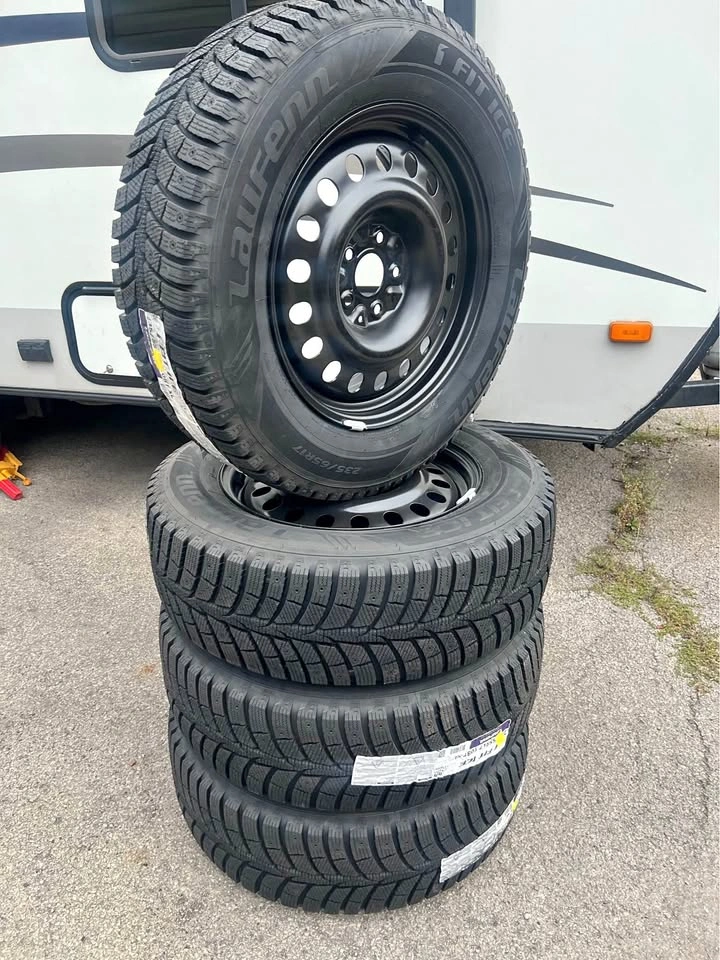 Brand new Laufenn i FIT ICE winter tires 235/65R17 on wheels