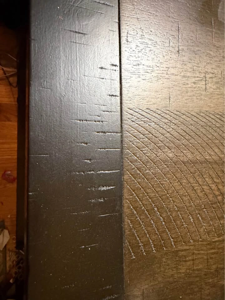 Black Wooden Side Table / End Table with Lower Shelf - photo 3