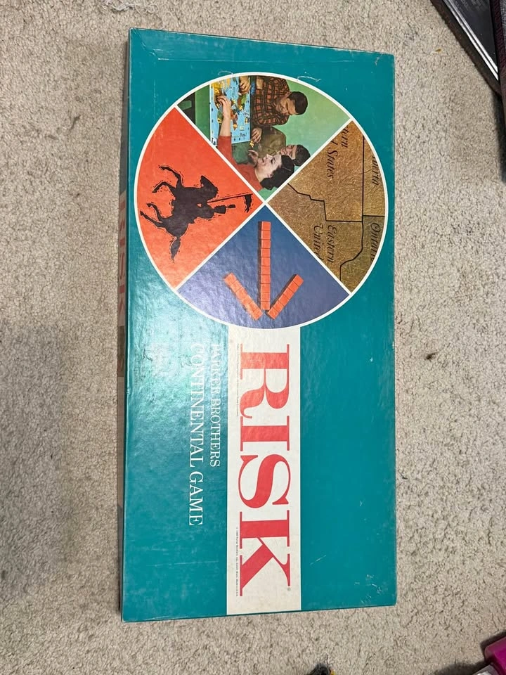 Vintage 1959/1963 Parker Brothers RISK Board Game