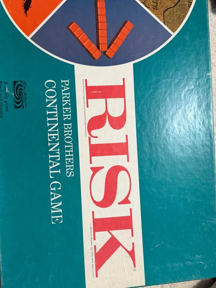 Vintage 1959/1963 Parker Brothers RISK Board Game - photo 2
