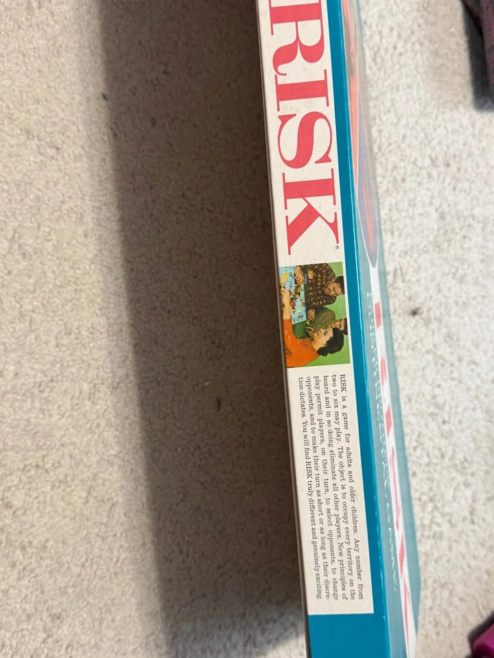 Vintage 1959/1963 Parker Brothers RISK Board Game - photo 3