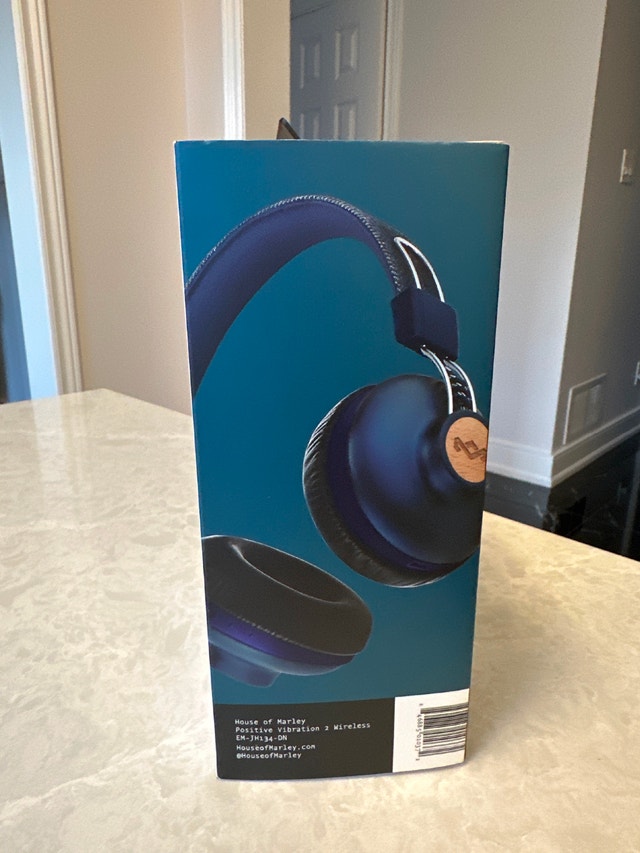 House of Marley Positive Vibration 2 Wireless Headphones blue - photo 4