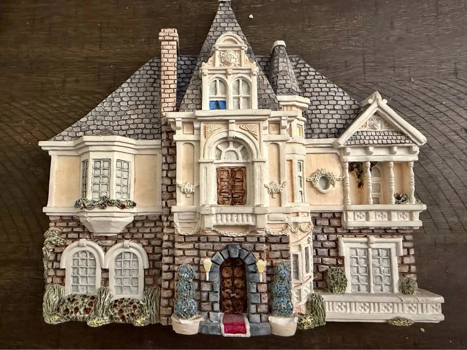 Vintage Brian Baker’s Déjà Vu Chateau Wall Sculpture #1683
