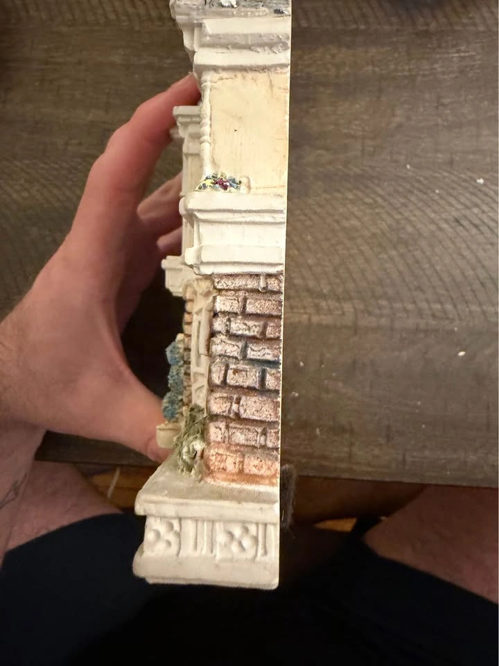 Vintage Brian Baker’s Déjà Vu Chateau Wall Sculpture #1683 - photo 4
