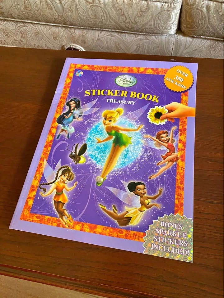 Disney Tinkerbell Fairies Sticker Book Treasury