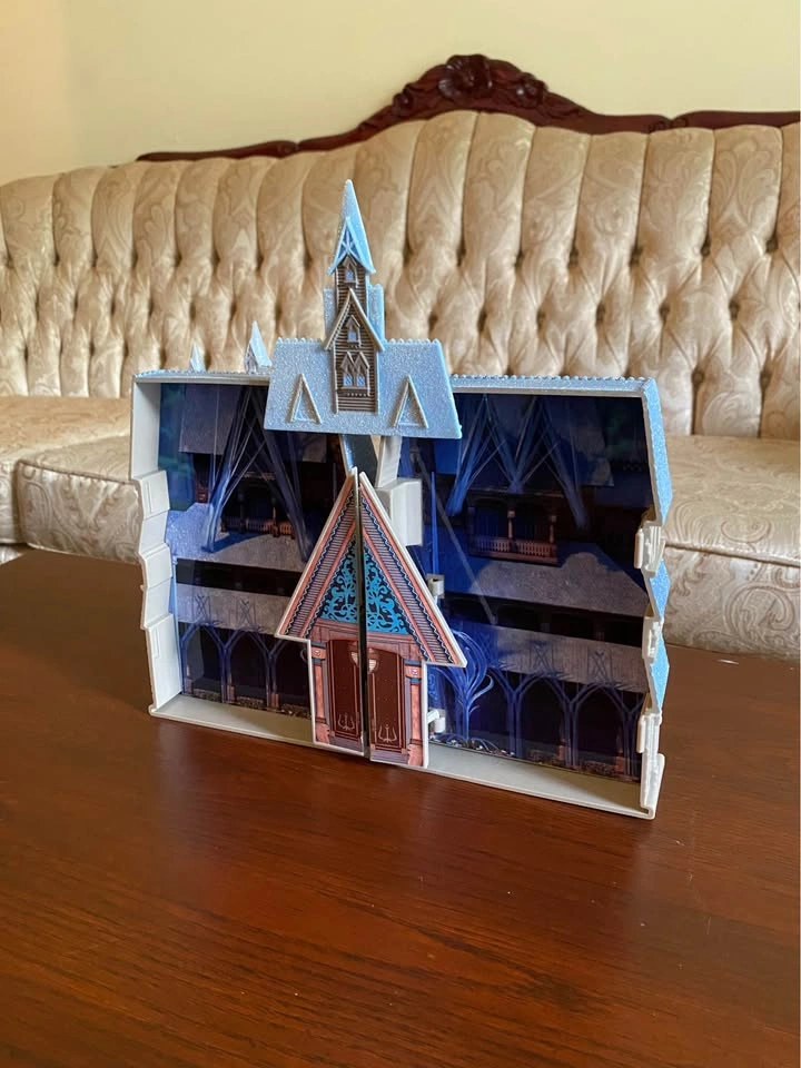 Disney Frozen Fever Water Color Changing Castle of Arendelle - photo 4