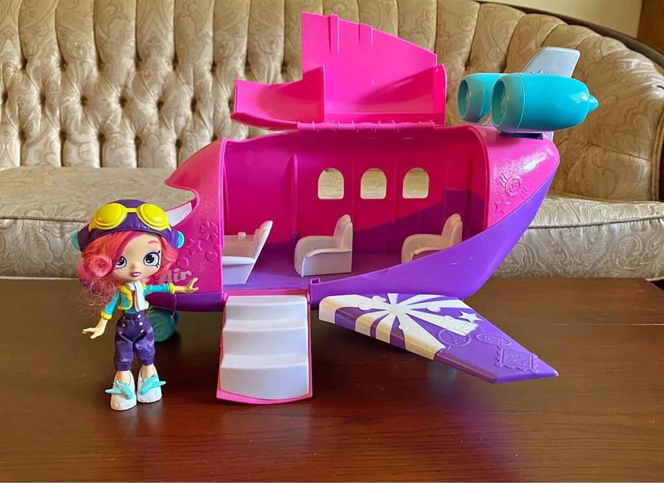 Shopkins Shoppies Skyanna’s Jet Playset – Season 8 World Vacatio