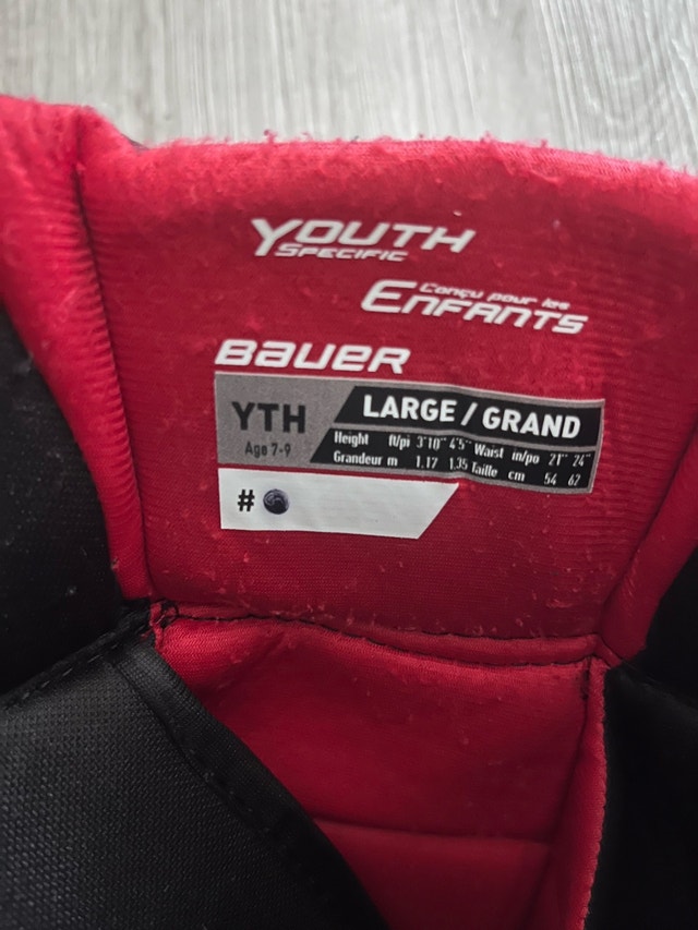 Bauer Player Hockey Shoulder Pads and Pants Junior Large - photo 5