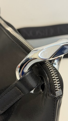 JW Anderson Black Leather Corner Bag - photo 3