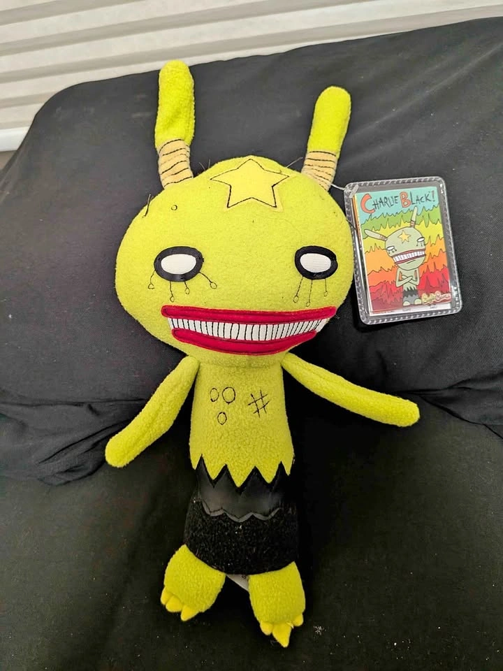 BoogilyBunnies "Charlie Black" Plushie