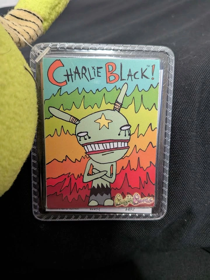 BoogilyBunnies "Charlie Black" Plushie - photo 3