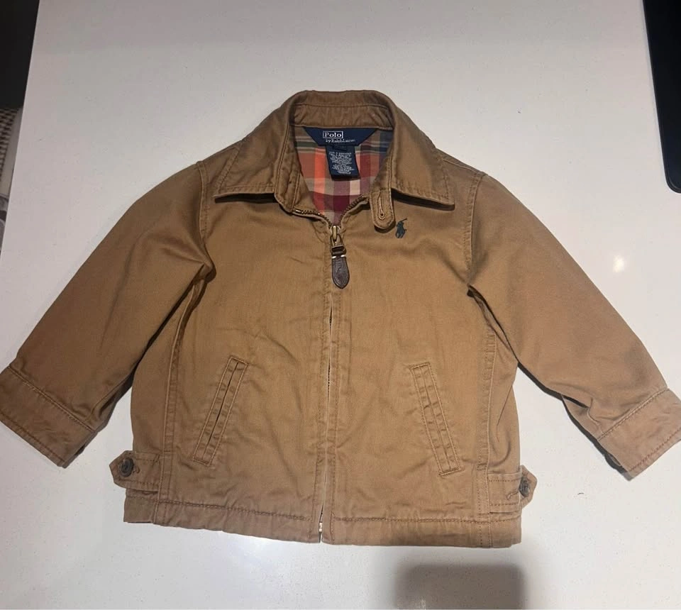 Polo Ralph Lauren The Bayport Cotton Poplin Jacket size 18 month - photo 3