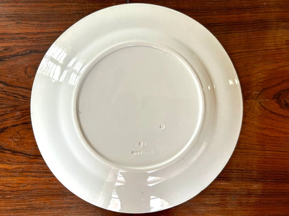 Antique English Ironstone Plate - Ashworth Bros. Chinoiserie - photo 2