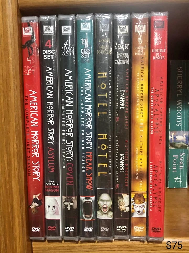 American Horror Story seasons on DVD