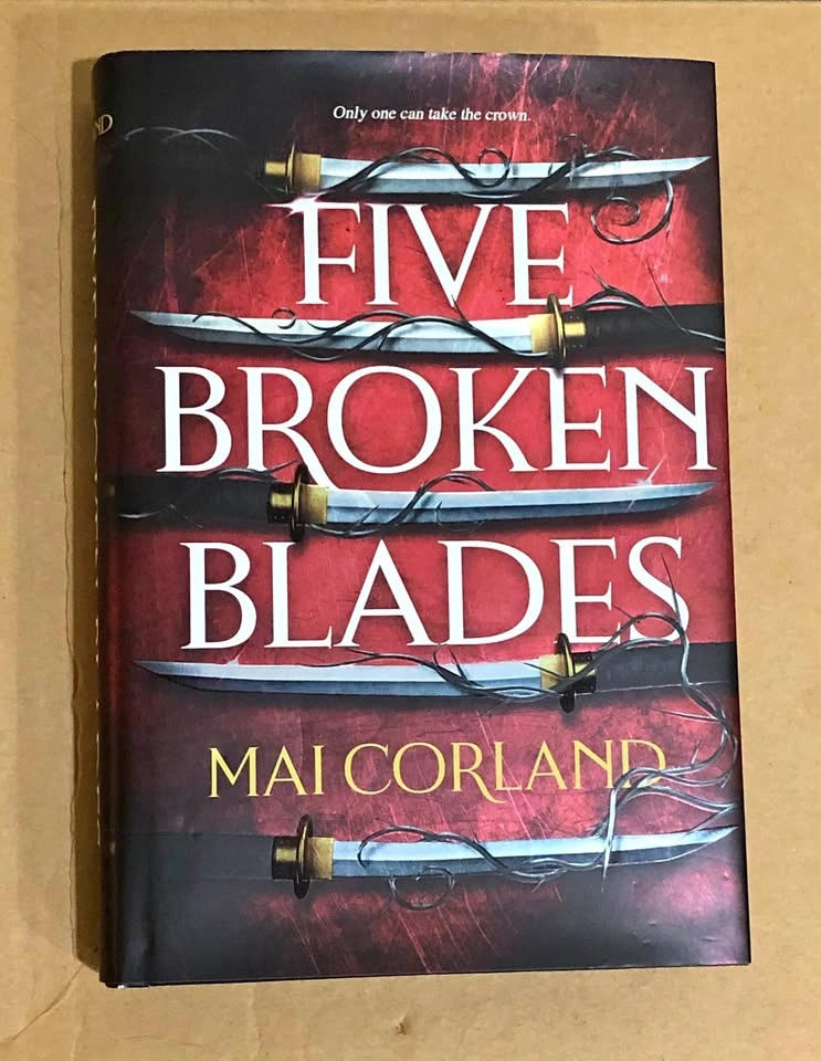 Five Broken Blades by Mai Corland Hardcover Special Edition
