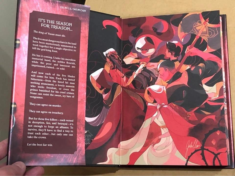 Five Broken Blades by Mai Corland Hardcover Special Edition - photo 3