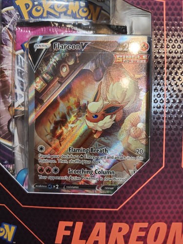 2022 Pokémon TCG – Flareon VMAX Premium Collection Box – Factory - photo 4