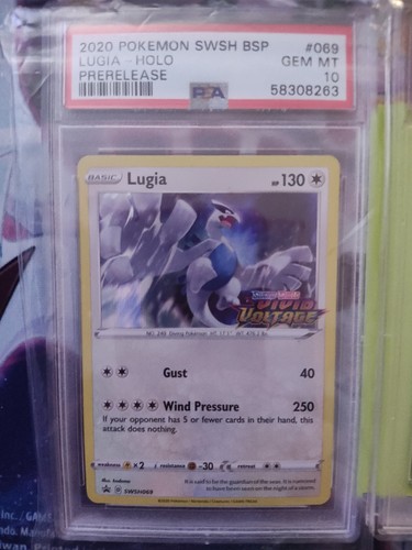 4 Graded Pokémon PSA Bundle: Lugia, Rhydon, Aerodactyl, Jigglypu - photo 5