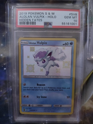 5 Graded Pokémon PSA Bundle: Turtwig, Rowlet, Vulpix, Pichu - photo 5