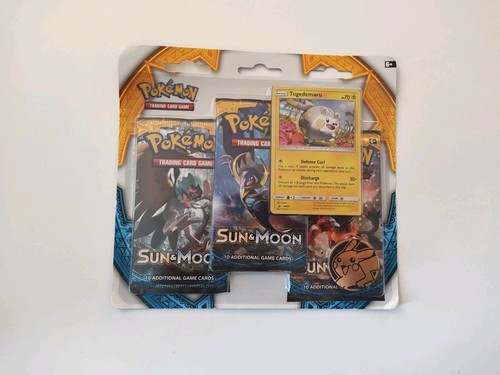 POKEMON TCG SUN & MOON Base BLISTER Pack-TOGEDEMARU Promo