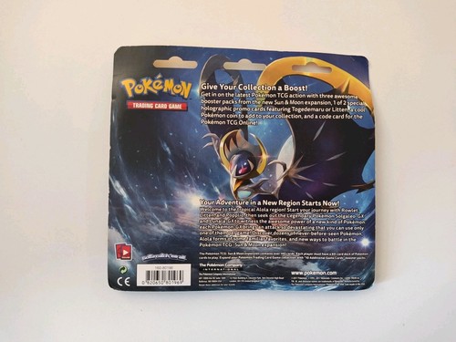 POKEMON TCG SUN & MOON Base BLISTER Pack-TOGEDEMARU Promo - photo 2