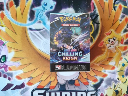 Pokemon SWSH Chilling Reign Build & Battle Kit FACTORY SEALED!