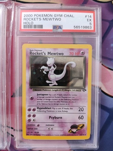 Mewtwo 🔮✨4 Graded Pokémon PSA Bundle!🔮✨ - photo 3